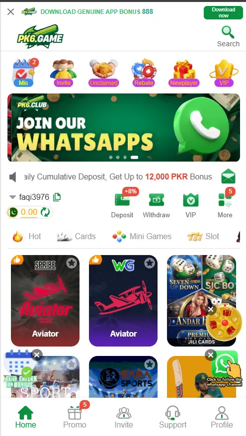 PK6 Game Download for Android